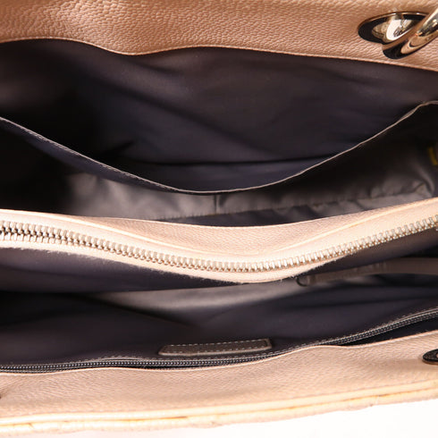 CHANEL CC SHW GST Chain Shoulder Bag Calfskin Leather Pink