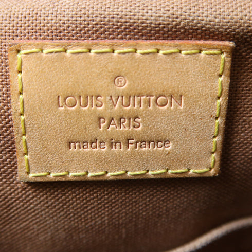 LOUIS VUITTON LV GHW Palermo PM 2 Way Bag M40145 Monogram Brown