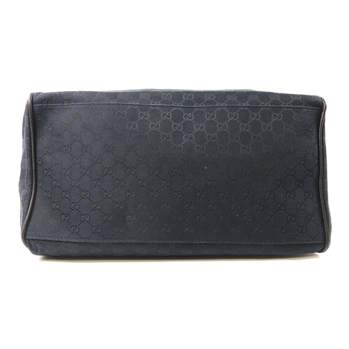 GUCCI GG SHW Hand Bag Shoulder Bag 153240 Canvas Black