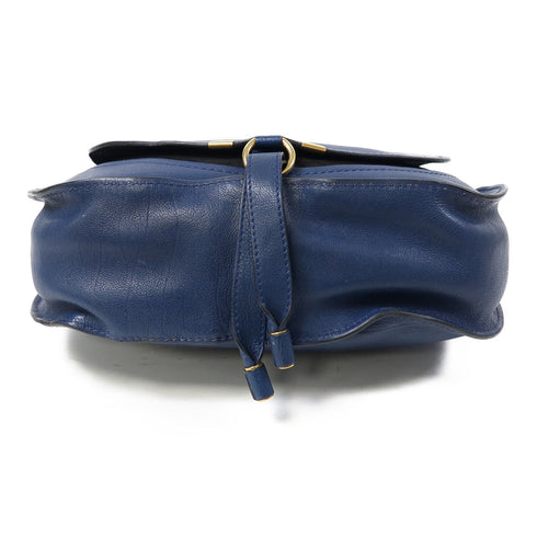 Chloe GHW Shoulder Bag 3S1093-934 Calfskin Leather Blue