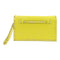 Valentino GHW Clutch Bag Leather Yellow