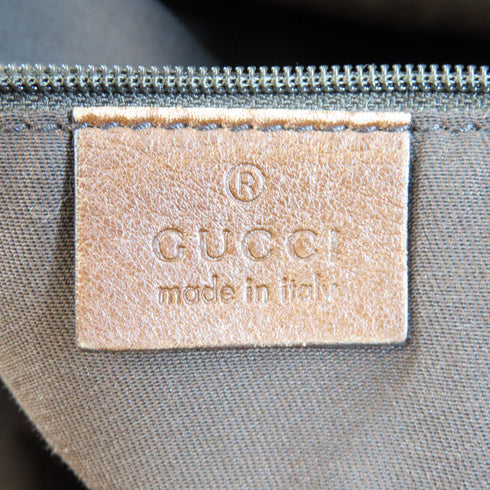 GUCCI GG GHW Sukey Hobo Shoulder Bag 211943 Canvas Brown