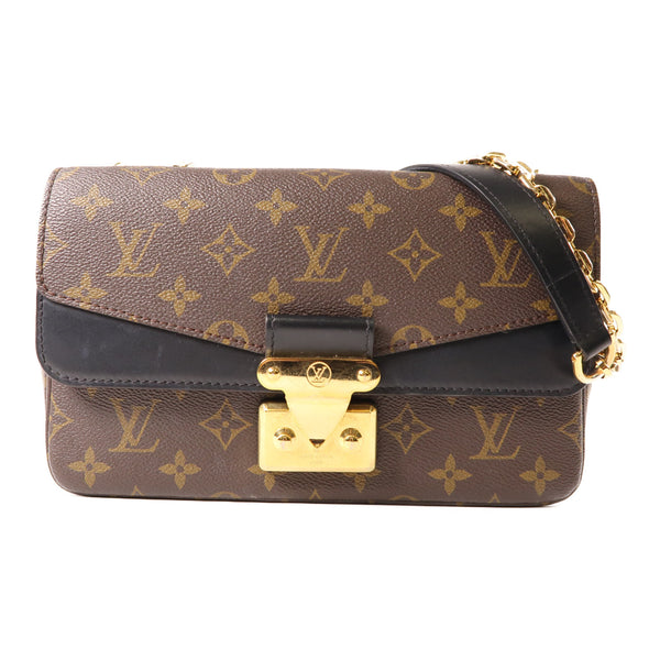 LOUIS VUITTON LV GHW Marceau Chain Shoulder Bag M46126 Monogram Brown v1