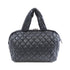 CHANEL Quilted CC SHW CoCo Cocoon Shoulder Bag Handbag Nylon Black