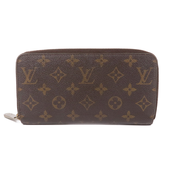 LOUIS VUITTON LV GHW Zippy Wallet M42616 Monogram Brown