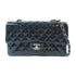 CHANEL Quilted CC SHW Classic Flap Chain Shoulder A01112 Pattern Leather Navy