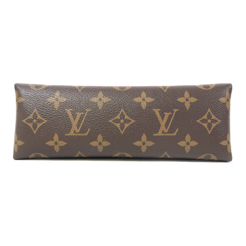 LOUIS VUITTON LV GHW Locky BB 2 Way Shoulder Bag M44322 Monogram Brown/Red