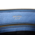 PRADA GHW Shoulder Bag Calfskin Leather Blue