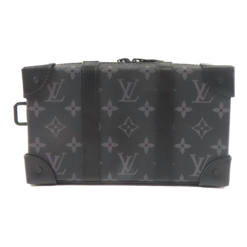 LOUIS VUITTON LV Soft Trunk Wallet Shoulder Bag M69838 Monogram Eclipse Black