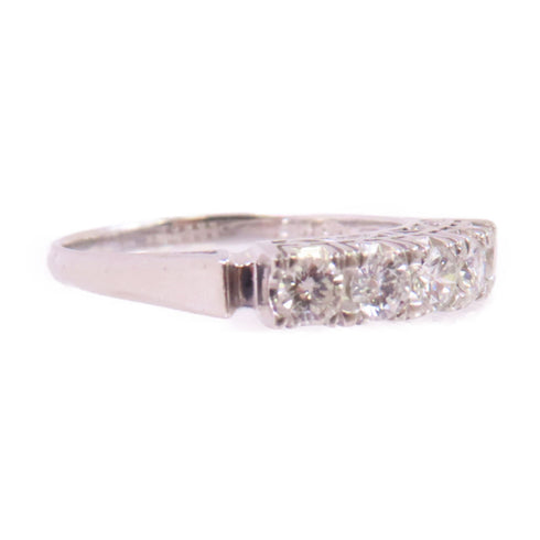 Jewelry Diamond Ring US#8.75 Platinum
