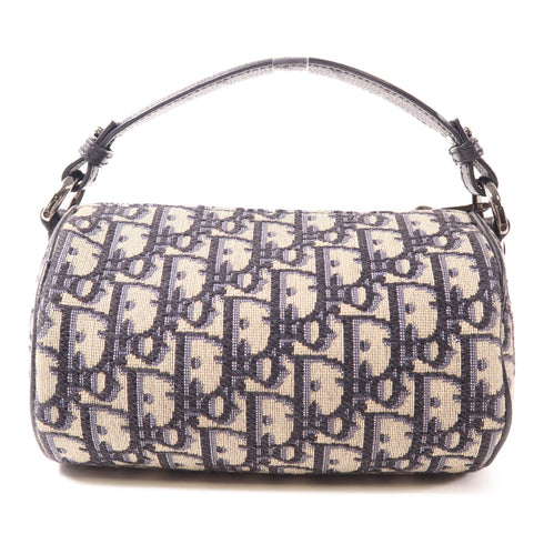 Dior Mini Roller Bag Shoulder Bag Canvas Blue