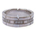 CARTIER Diamond Ring 18K White Gold Cartier#53 US#6.25