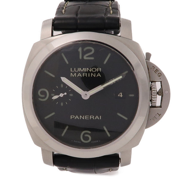 PANERAI Luminor Marina 1950 Automatic Watch PAM00312 Stainless Steel Black
