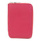 HERMES PHW Azap Wallet Zipper Wallet Chevre Leather Rose Mexico