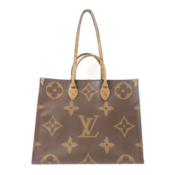 LOUIS VUITTON LV GHW OnTheGo GM 2 Way Shoulder Tote Bag M45320 Monogram Giant