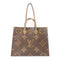 LOUIS VUITTON LV GHW OnTheGo GM 2 Way Shoulder Tote Bag M45320 Monogram Giant