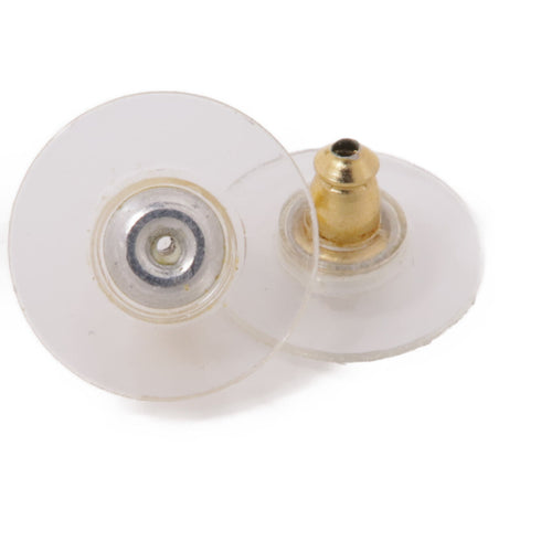 CHANEL CC Earrings Accessories Metal Gold Black