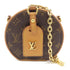 LOUIS VUITTON Petite Boite Chapeau Necklace Chain Shoulder M68570 Monogram Brown