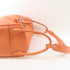 HERMES PHW Lindy 30 Shoulder Bag Clemence Leather Orange Flamingo