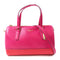COACH SHW 2 Way Shoulder Bag Calfskin Leather Pink