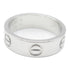 CARTIER Love Wedding Ring B4084900 PT950 Platinum Cartier#52 US#6