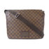 LOUIS VUITTON LV GHW Brooklyn GM Shoulder Bag Damier Ebene Brown