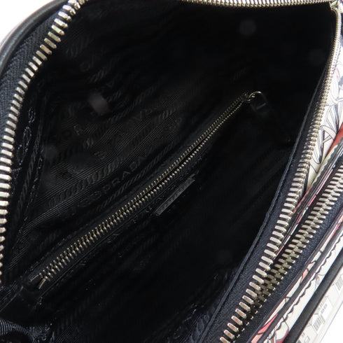 PRADA SHW Waist Bag 2VL006 Coated Canvas Multicolor