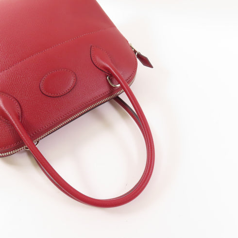 HERMES PHW Bolide 27 2 Way Shoulder Bag Veau Epsom Leather Red