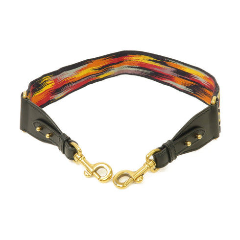Christian Dior CD GHW Shoulder Strap Canvas Black/Multicolor