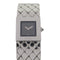 CHANEL CC Matelasse Quartz Watch H0009 Stainless Steel Black