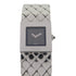 CHANEL CC Matelasse Quartz Watch H0009 Stainless Steel Black