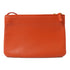 CELINE GHW Trio Shoulder Bag 165113 Lambskin Leather Red
