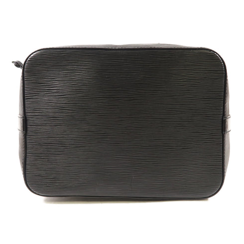 LOUIS VUITTON LV GHW Noe Shoulder Bag M40842 Calfskin Leather Black