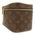 LOUIS VUITTON LV GHW Nice Mini Vanity Bag HandBag M44495 Monogram Brown v1