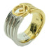 FENDI Ring Metal Gold/Silver US#5.75