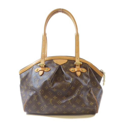 LOUIS VUITTON LV GHW Tivoli GM Handbag M40144 Monogram Brown v5