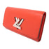 LOUIS VUITTON LV SHW Portefeuille Twist Wallet M61179 Epi Red