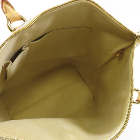 LOUIS VUITTON LV GHW Saleya MM Shoulder Tote Bag Handbag N51185 Damier Azur