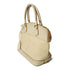 LOUIS VUITTON LV GHW Lockit PM Handbag Suhali Leather M91887 Beige