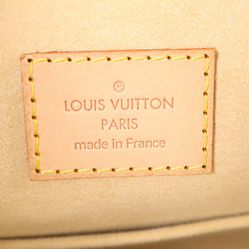 LOUIS VUITTON LV GHW Manhattan GM Hand Bag M40025 Monogram Brown
