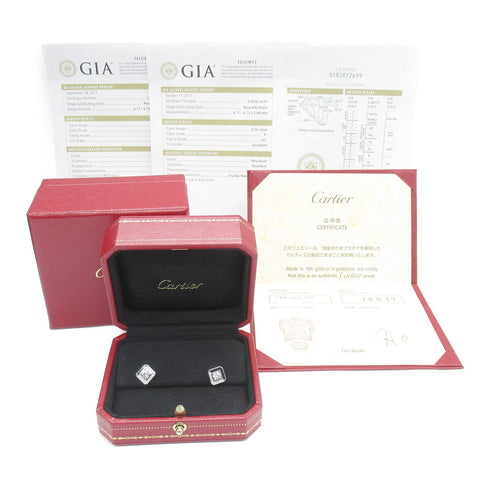 CARTIER Galanterie de Cartier 0.26ct/0.26ct Diamond Earrings N8515157 18K Gold