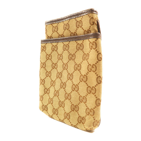 GUCCI GG SHW Shoulder Bag Crossbody 141863 Canvas Brown