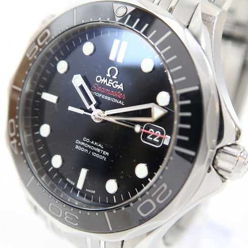 OMEGA Seamaster Automatic Watch 21230412001003 Stainless Steel Black