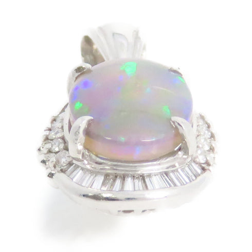 JEWELRY Opal Pendant Top PT900 Platinum