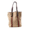 GUCCI GHW Shoulder Tote Bag 162899 GG Canvas