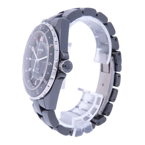 CHANEL CC J12 GMT Automatic Watch H2012 Ceramic Black