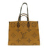 LOUIS VUITTON LV GHW On The Go GM 2 Way Bag M45320 Monogram Giant Reverse Brown