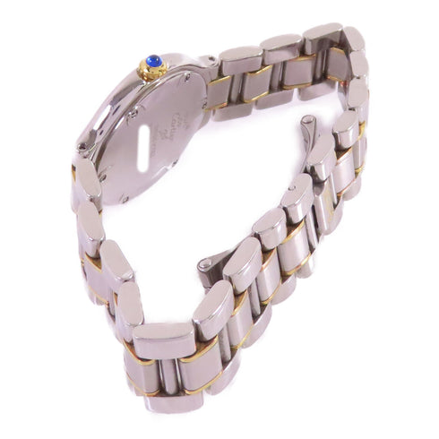 CARTIER 21 Must de Cartier W10073R6 Quartz Watch 18K YG Stainless Steel