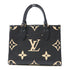 LOUIS VUITTON LV On The Go PM 2 Way Bag M45659 Monogram Empreinte Black/Beige v1