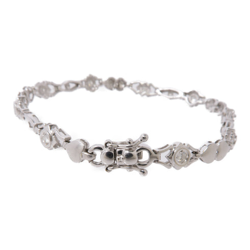 JEWELRY Bracelet 18K White Gold